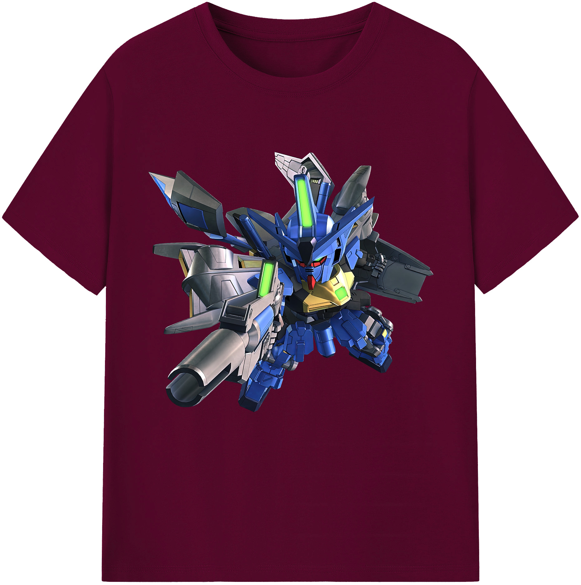（画像用） 機動戦士ガンダム Mobile Suit Gundam レディースカジュアルプリントTシャツ（綿100％）